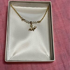 Augsburg Fortress Bird Dove Pendant Necklace religious communion confirmation